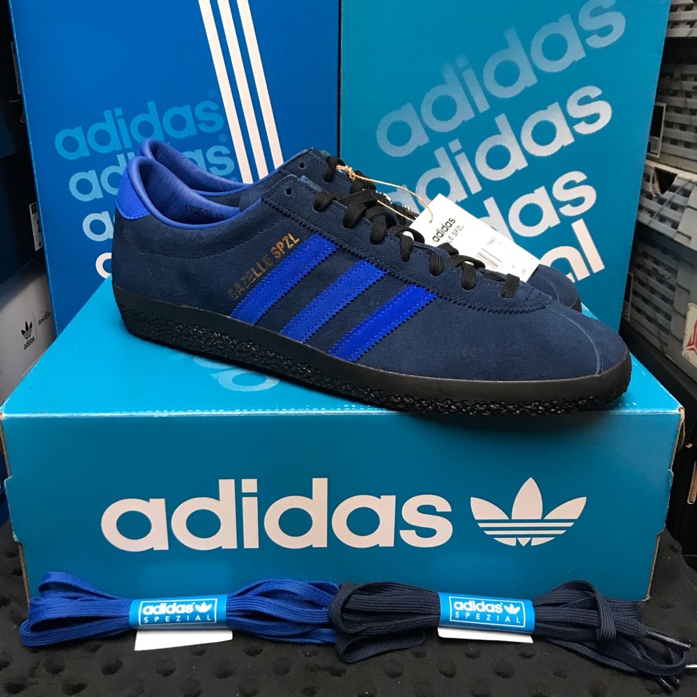 Adidas Originals Gazelle SPZL Night Indigo 12.5M IF8424 NWT DS OG BOX - Picture 3 of 16